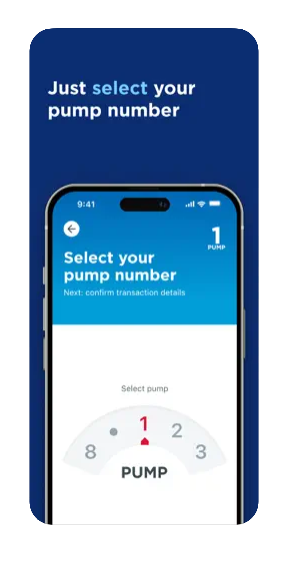 Select your pump page