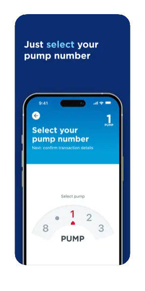 Select your pump page