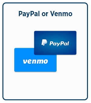 Pay Pal and Venmo